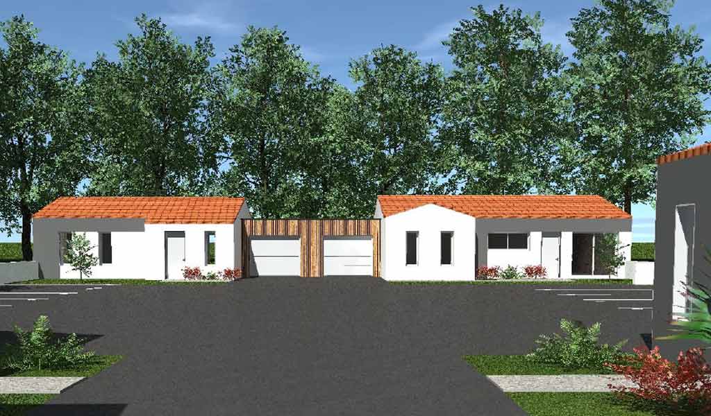 Aubigny - Les Clouzeaux : 5 logements