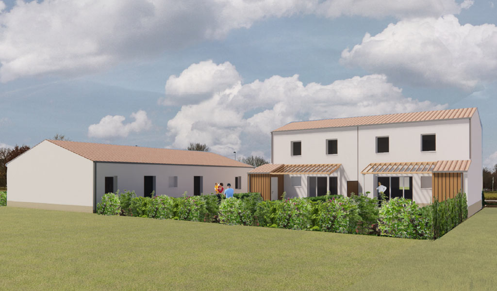 La Bruffière : 4 logements