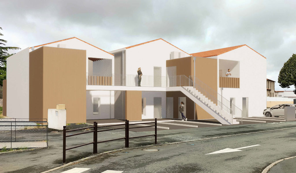 Les Herbiers : 6 logements