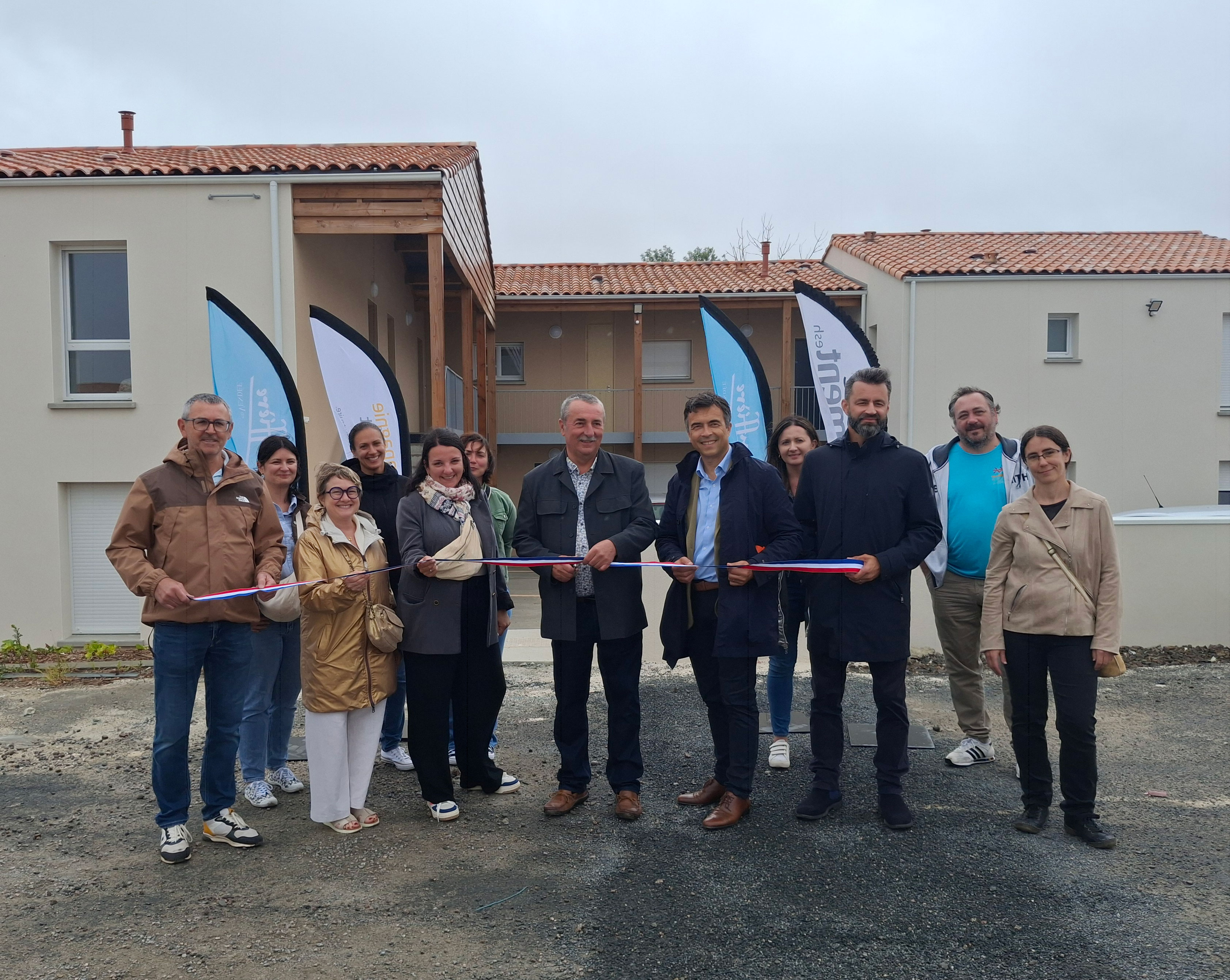 Inauguration La Bruffière Vendée Logement