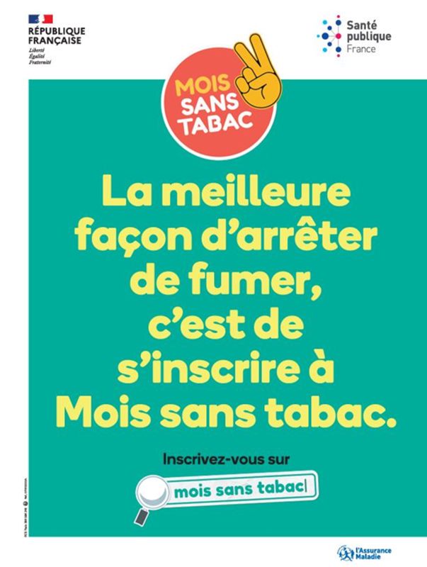 Affiche Mois Sans Tabac