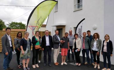 Vendée Logement inaugure trois nouveaux locatifs à Aizenay