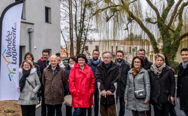 Six nouveaux logements inaugurés à Bournezeau