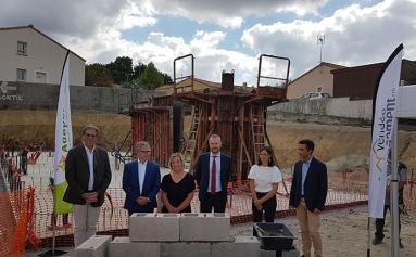 vendée logement et l'adapei la roche ensemble pour la premiere pierre