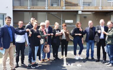 remise de clés logements sociaux la barre de monts