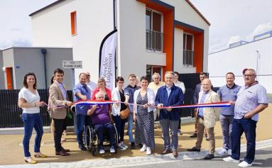 inauguration maisons individuelles locatif social