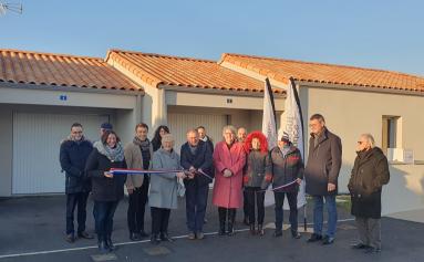 Inauguration de 10 logements Vendée Logement à Palluau