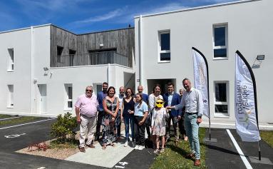 Inauguration logements sociaux Talmont