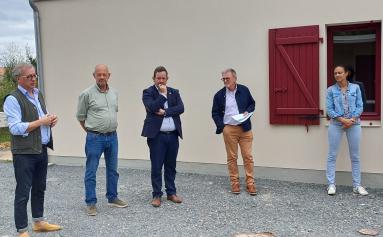 Inauguration de 7 maisons à Vouvant